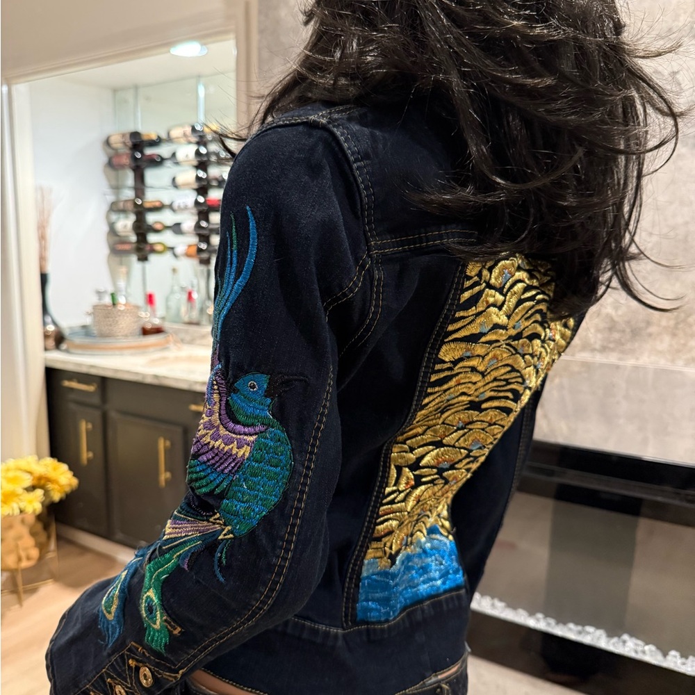 RARE! SET: Baby Phat Jean Jacket Size Large & Baby Phat Size 11 Juniors jeans
